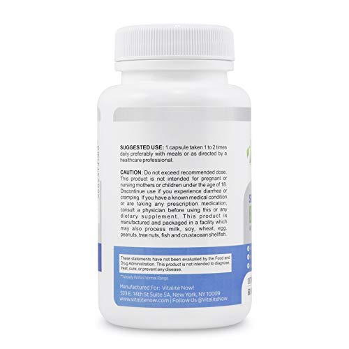 Foto 5 pulgar | ¡complementa Vitalité Ahora! Berberina De Alta Concentración, 500 Mg - Venta Internacional.
