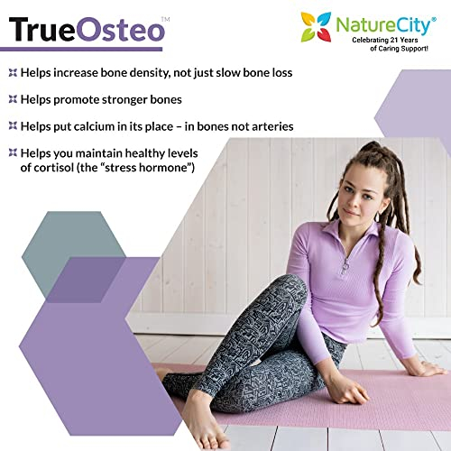 Foto 4 pulgar | Suplemento Naturecity True-osteo Plant Calcium 120 Cápsulas - Venta Internacional.