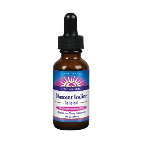 Foto 2 pulgar | Suplemento De Yodo Coloidal Naciente Heritage Store, 30 Ml - Venta Internacional.