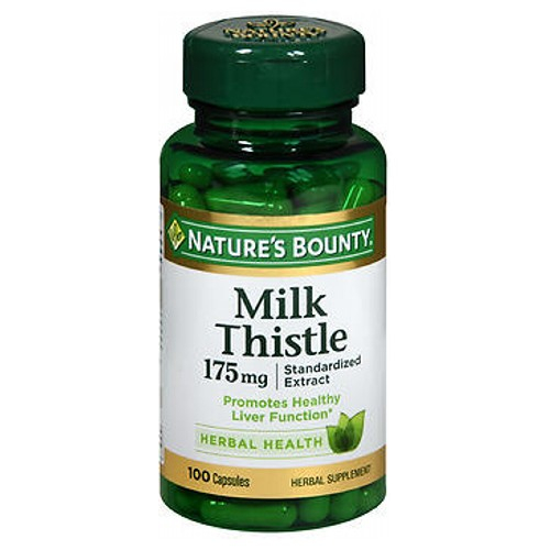 Foto 2 pulgar | Suplemento Nature's Bounty Milk Thistle 100 Cápsulas (paquete De 2) - Venta Internacional.