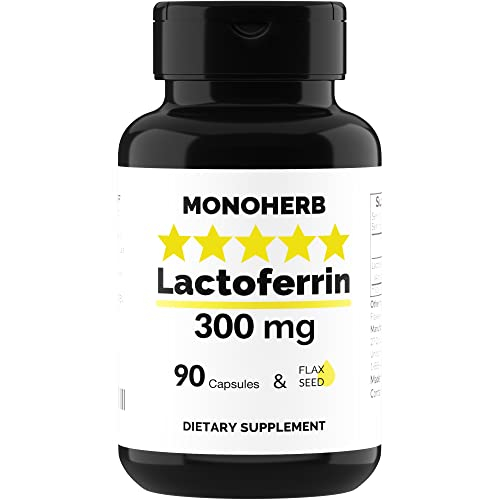 Foto 2 pulgar | Suplemento Monoherb De Lactoferrina 300 Mg 90 Cápsulas Vegetarianas - Venta Internacional.