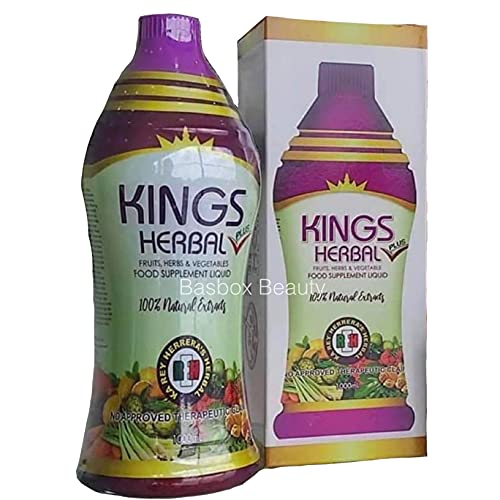 Complemento Alimenticio Kings Herbal Plus 1000 Ml Frutas Y Verduras - Venta Internacional.