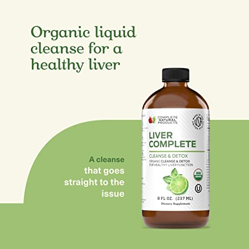 Foto 4 pulgar | Suplemento De Apoyo Hepático Complete Natural Products Liver - Venta Internacional.