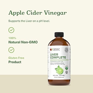 Foto 4 | Suplemento De Apoyo Hepático Complete Natural Products Liver - Venta Internacional.