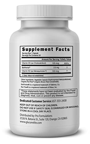 Foto 3 pulgar | Suministro Para 60 Días De Supplement Pro Formulations Md D3 + K2 Elite - Venta Internacional.