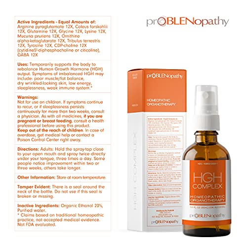 Foto 4 pulgar | Spray Oral Líquido Supplenopathy Hgh Complex 30 Ml - Venta Internacional.