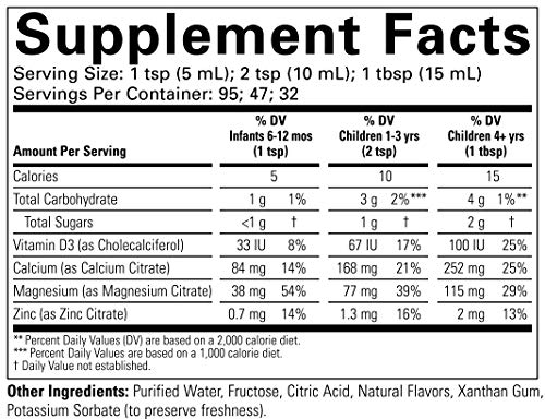 Foto 7 pulgar | Suplemento Childlife Essentials Liquid Calcio Magnesio 480 - Venta Internacional.