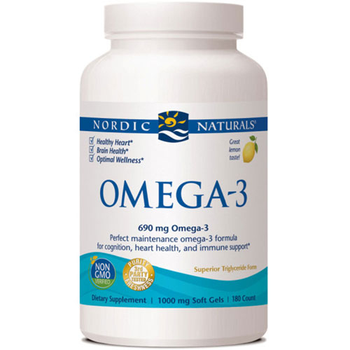 Foto 2 pulgar | Suplemento Nordic Naturals Omega-3 Limón 180 Cápsulas Blandas X2 - Venta Internacional.