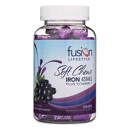Foto 1 | Suplemento De Hierro Fusion Lifestyle Iron Soft Chew, 60 Unidades - Venta Internacional.