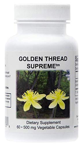 Foto 2 pulgar | Gorra Supreme Coptis Chinensis Golden Thread De Supreme Nutrition - Venta Internacional.