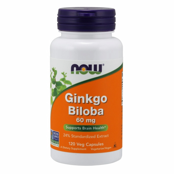 Foto 2 pulgar | Supplement Now Foods Ginkgo Biloba 120 Cápsulas (paquete De 2) - Venta Internacional.