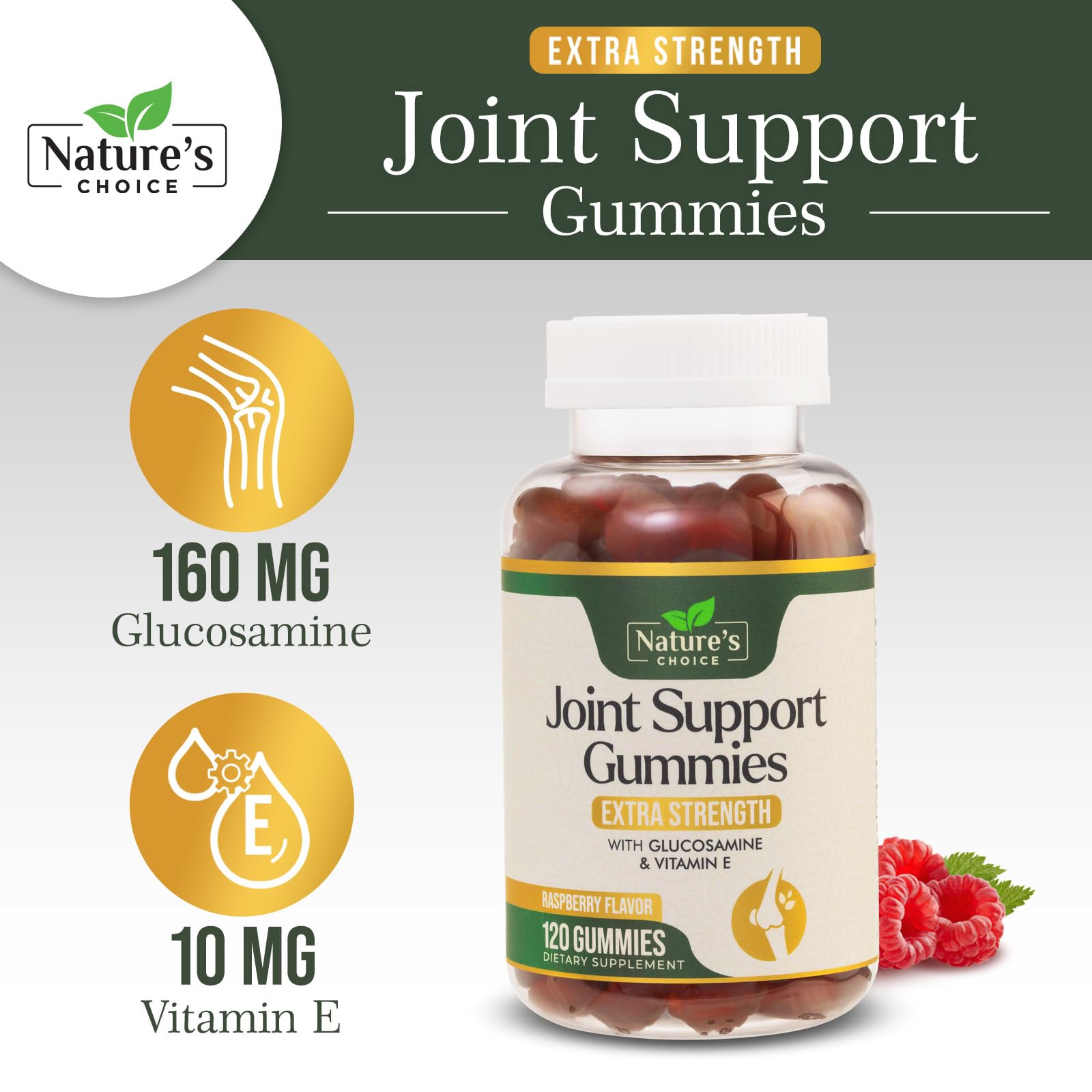 Foto 4 pulgar | Supplement Gummies Nature's Choice Joint Support 120 Gomitas - Venta Internacional.