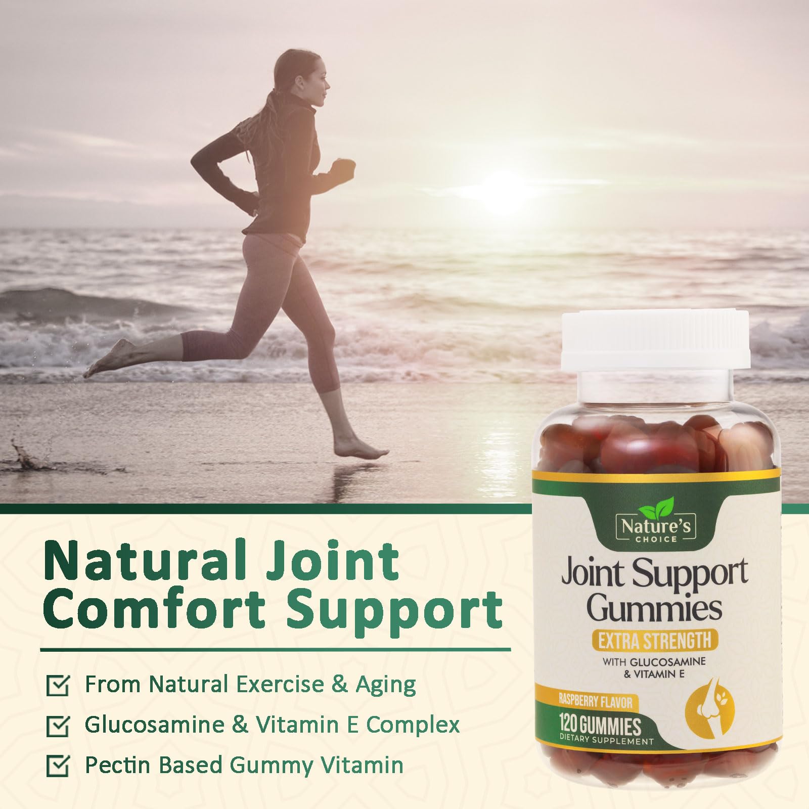 Foto 6 pulgar | Supplement Gummies Nature's Choice Joint Support 120 Gomitas - Venta Internacional.