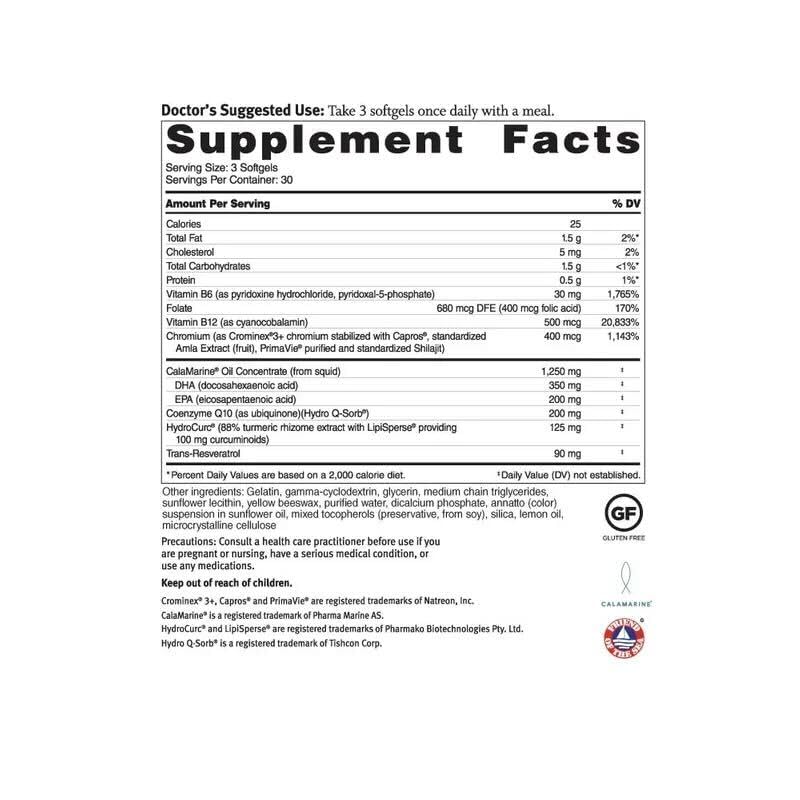 Foto 3 pulgar | Suplemento Dr. Sinatra Omega Q Plus Pro Heart Health 200 Mg - Venta Internacional.