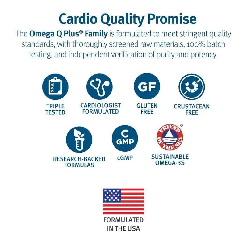 Foto 5 pulgar | Suplemento Dr. Sinatra Omega Q Plus Pro Heart Health 200 Mg - Venta Internacional.