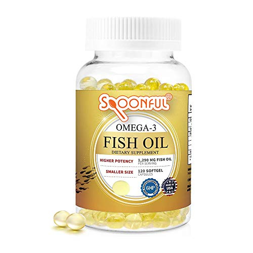 Foto 2 pulgar | Cuchara De Suplemento De Aceite De Pescado Mini Omega 3 120 Cápsulas Blandas - Venta Internacional.