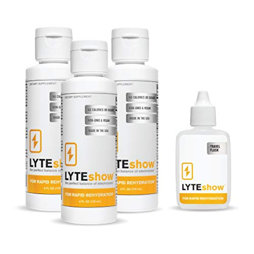 Foto 1 | Suplemento Electrolítico Lyteshow Sin Azúcar, 360 Ml, Paquete De 3 - Venta Internacional.