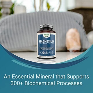 Foto 4 | Suplemento Nested Naturals, Cápsula De Glicinato De Magnesio De 200 Mg - Venta Internacional.
