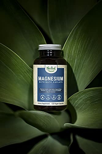 Foto 7 | Suplemento Nested Naturals, Cápsula De Glicinato De Magnesio De 200 Mg - Venta Internacional.