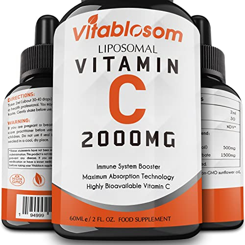 Suplemento Vitablosom De Vitamina C Liposomal 2000 Mg 60 Ml - Venta Internacional