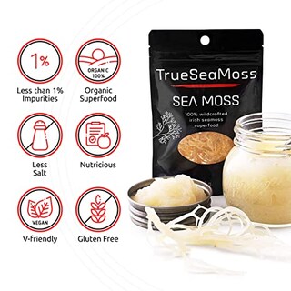 Foto 3 | Sea Moss Trueseamoss Orgánico Crudo, 100% Irlandés, 454 G (16 Oz) - Venta Internacional.