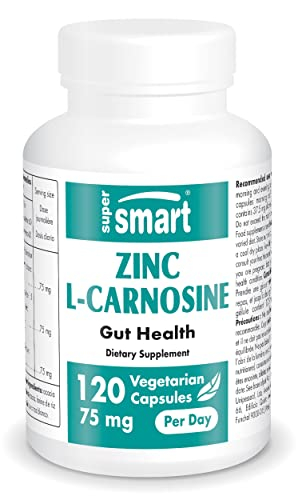 Foto 2 pulgar | Suplemento Supersmart Zinc L-carnosina 75 Mg 120 Cápsulas - Venta Internacional.