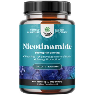 Foto 1 | Suplemento Natures Craft Con Vitamina B3 Y Nicotinamida, 500 Mg, 60 Cápsulas - Venta Internacional.