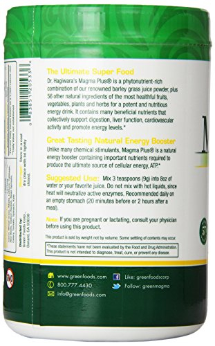 Foto 3 pulgar | Suplemento Green Foods Magma Plus Drink Mix 300 Ml - Venta Internacional.