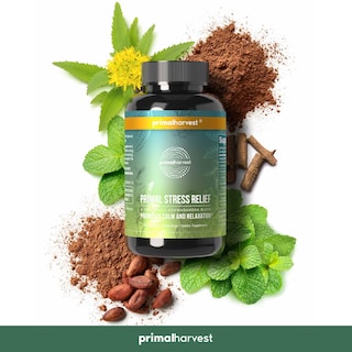 Foto 7 | Complementa Primal Harvest Stress Relief Con Ashwagandha Extra - Venta Internacional.