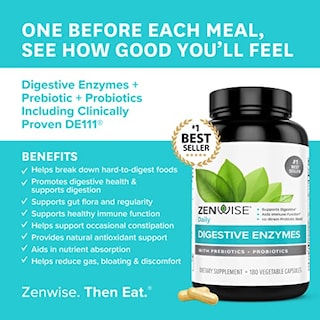 Foto 2 | Suplemento De Enzimas Digestivas Y Probióticos De Zenwise Health - Venta Internacional.