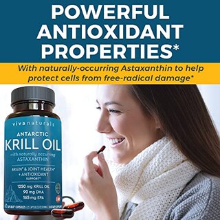 Foto 5 | Suplemento De Aceite De Krill Antártico Viva Naturals, 1250 Mg, Paquete De 6 - Venta Internacional.