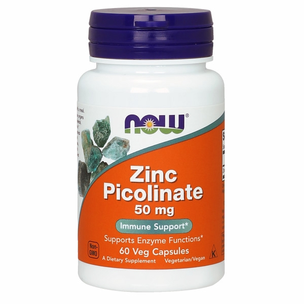 Foto 1 | Supplement Now Foods Picolinato De Zinc 50 Mg 60 Cápsulas - Venta Internacional.