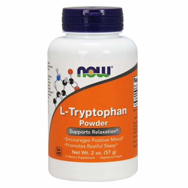 Polvo De L-triptófano Supplement Now Foods, 60 Ml - Venta Internacional.