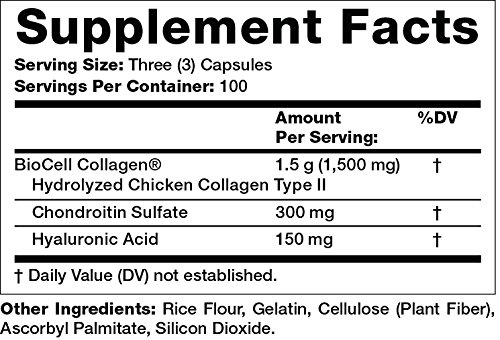 Foto 3 pulgar | Cápsulas De Suplemento Olympian Labs Biocell Collagen Ii 1500 Mg - Venta Internacional.