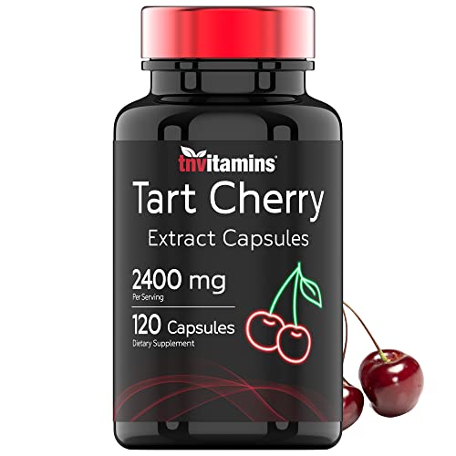 Suplemento De Vitamina Tn, Extracto De Cereza Ácida, 2400 Mg, 120 Cápsulas - Venta Internacional.