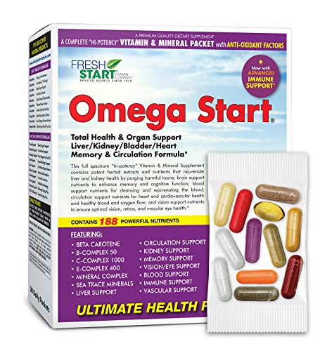 Foto 2 pulgar | Paquete De Vitaminas Fresh Start Omega Start Complete, 30 Paquetes - Venta Internacional.