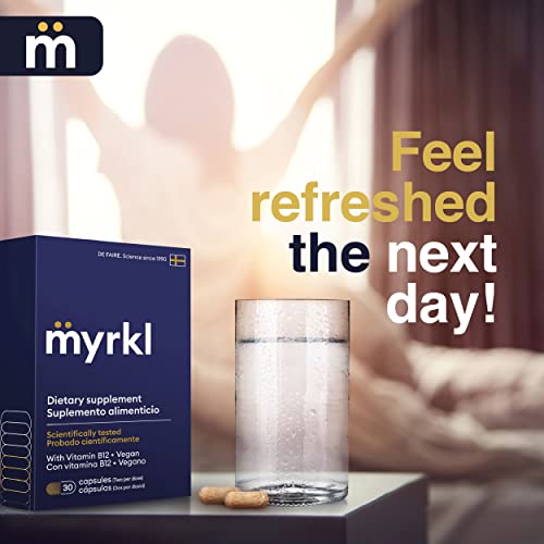 Foto 4 | Suplemento Para Antes De Beber Myrkl Unique Ab001 Con Probióticos 60  - Venta Internacional.