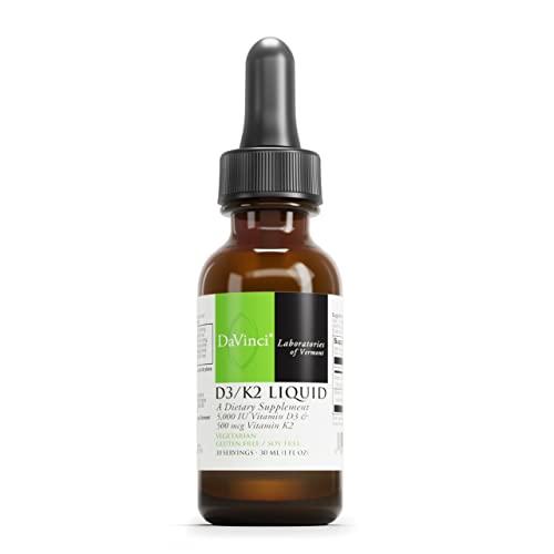 Foto 2 pulgar | Suplemento Líquido Davinci Labs D3/k2 De 30 Ml Para La Salud Ósea - Venta Internacional.