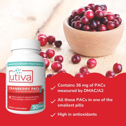 Foto 3 | Suplemento Szio+ Utiva Cranberry Pacs Dmac Solubles De 36 Mg - Venta Internacional.