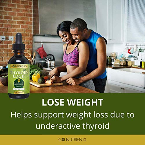 Foto 5 pulgar | Suplemento Go Nutrients Thyroid Edge, 60 Ml, Soporte Orgánico - Venta Internacional.