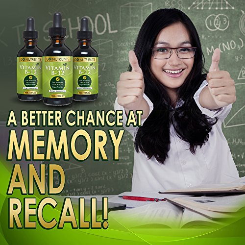 Foto 8 pulgar | Líquido Vegano Supplement Go Nutrients Con Vitamina B12 De 3000 Mcg - Venta Internacional.