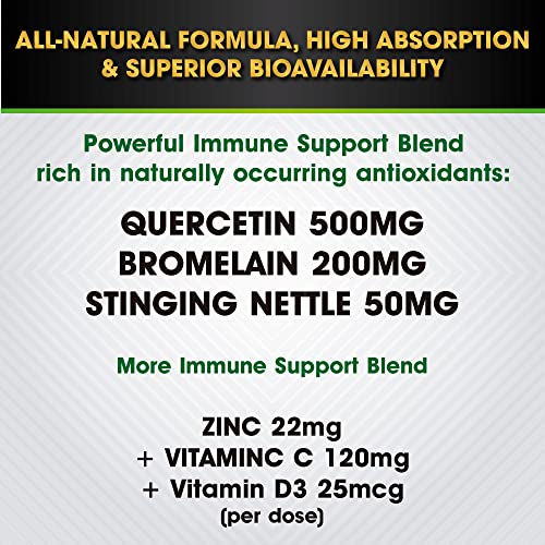 Foto 5 pulgar | Suplemento De Quercetina De Gade Nutrition 500 Mg Con Vitamina C Y Zinc - Venta Internacional.