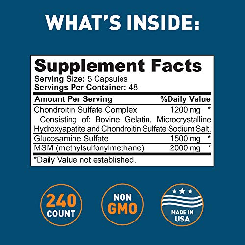 Foto 4 pulgar | Complemente El Apoyo Articular Del Dr. Tobias Con Condroitina Y Glucosam - Venta Internacional.