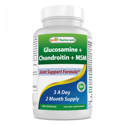Foto 2 pulgar | Suplemento Best Naturals, Glucosamina, Condroitina, Msm, 180 Cápsulas - Venta Internacional.