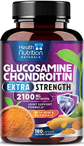 Foto 2 pulgar | Suplemento Health Nutrition Naturals: Glucosamina Y Condroitina - Venta Internacional.