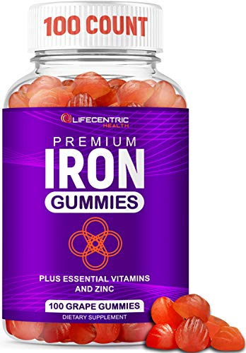 Foto 1 | Gomitas De Hierro Lifecentric Health, Biotina, Zinc, Vitamina B, Ácido Fólico  - Venta Internacional.