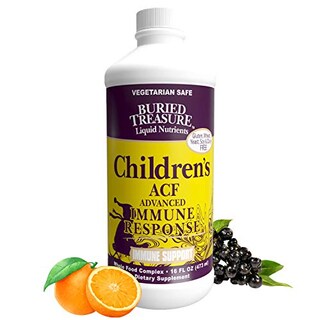 Foto 1 | Suplemento Acf Rapid Immune De Buried Treasure Para Niños, 480 Ml - Venta Internacional.