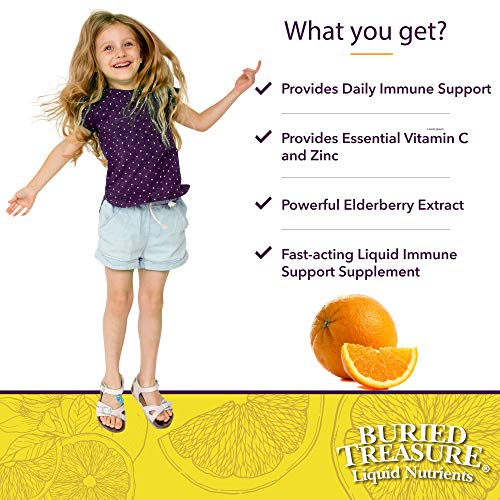 Foto 3 pulgar | Suplemento Acf Rapid Immune De Buried Treasure Para Niños, 480 Ml - Venta Internacional.