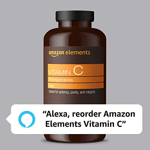 Foto 6 pulgar | Suplemento Amazon Elements De Vitamina C 1000 Mg 300 Comprimidos - Venta Internacional.