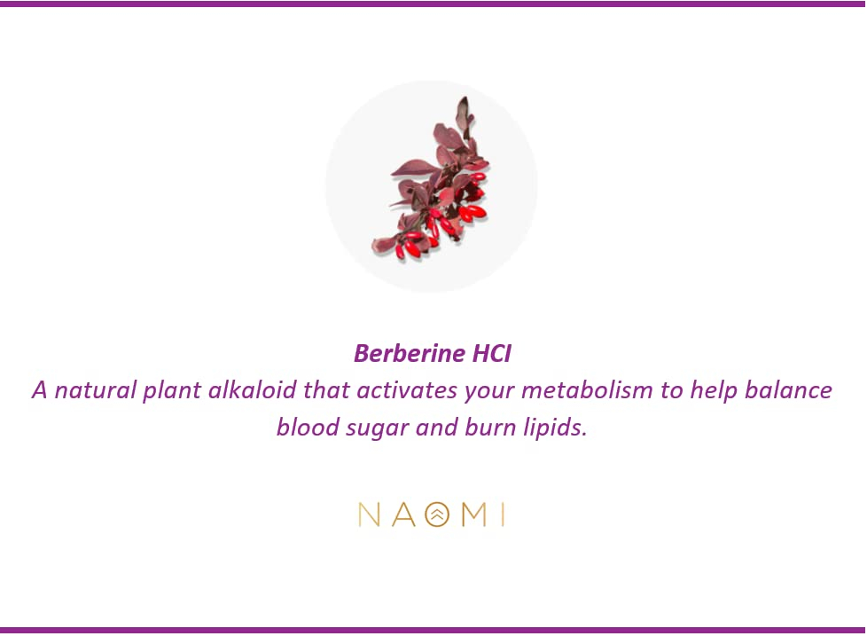 Foto 3 | Suplemento Naomi Berberine 500 Mg Para La Salud Cardiovascular - Venta Internacional.